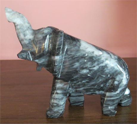 Carved Stone Elephant