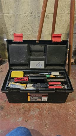 Tool Box With Mixed Hand Tools