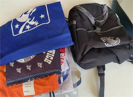 Black White Claw Backpack, West Bromwich Albion Football Club Cinch Bag & More