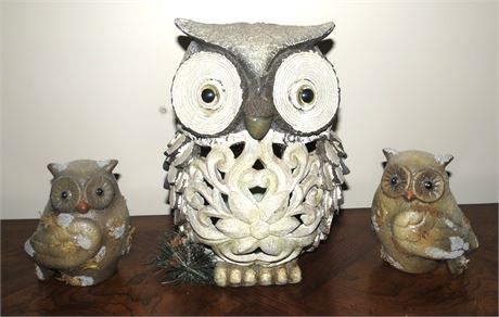 Owl Figurines