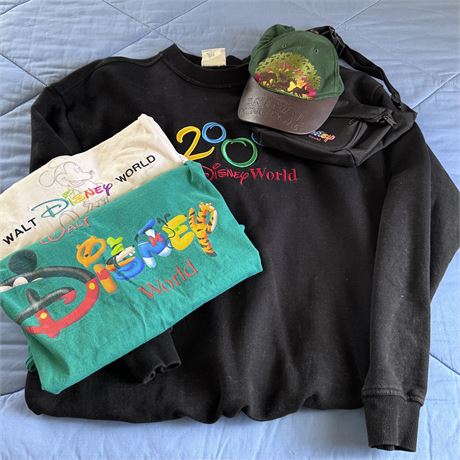 Disney Bundle - Sweatshirt, T-Shirts and Accessories