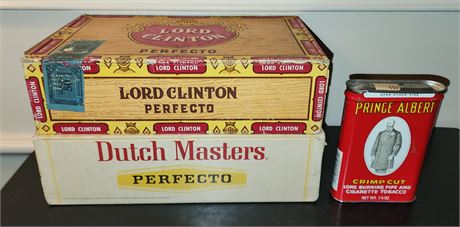 Cigar Boxes, Prince Albert Tin