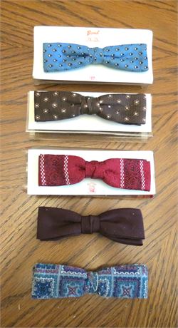 Vintage Clip-on Bow Ties