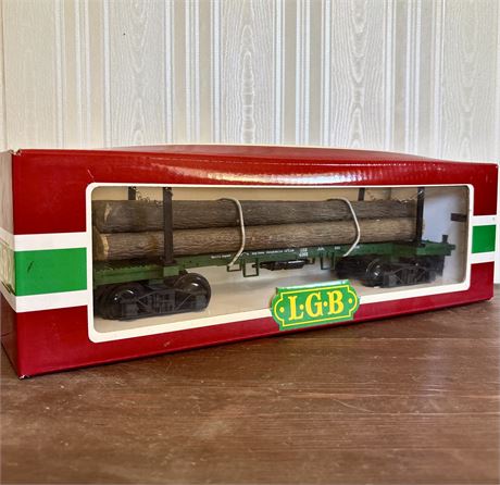 LGB Lehmann #4066 Log Car G Scale