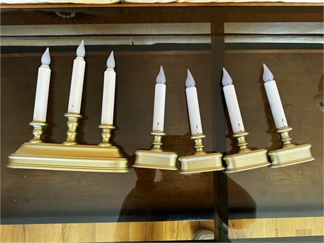 Battery Operated Candlestick Lights