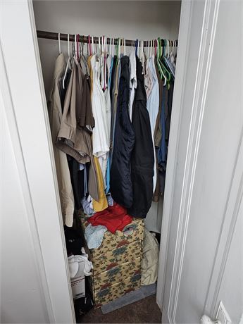 Closet Cleanout: Men's Clothes-Socks,Belts & More