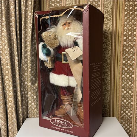 Home for the Holidays 24" Visions of Santa
