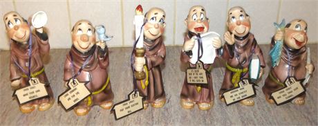 Happy Friars Figurines