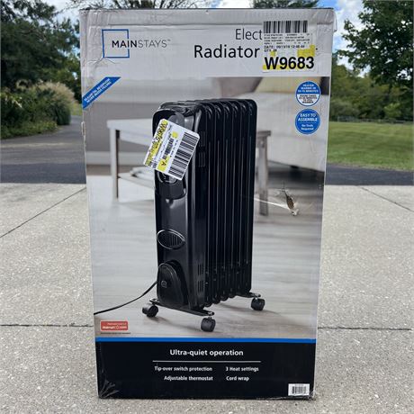 New Mainstays Electric Radiator