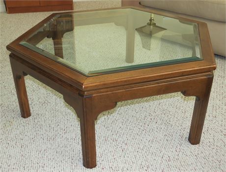 Hexagon Shaped Coffee Table