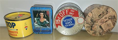 Vintage Cans/Box