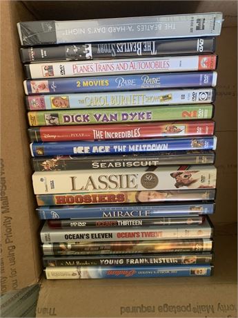 DVD Movie Lot