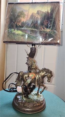 Thomas Kinkade Native Journeys Accent Lamp