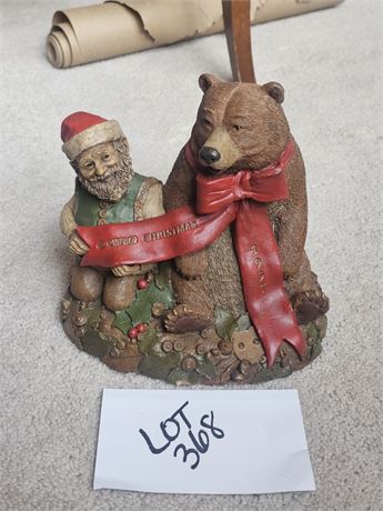 Tom Clark Creations 1997 "Cairn Christmas" Gnome Figurine