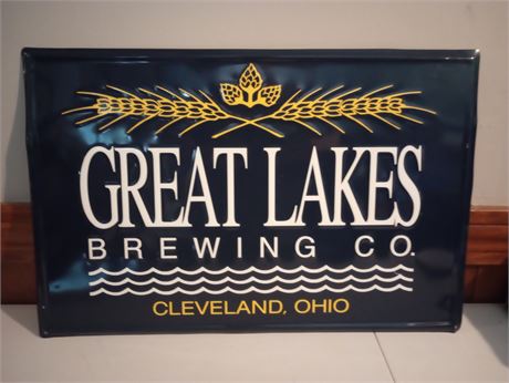 Great Lakes Brewing Co. Beer Sign