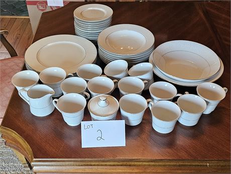 Style House "Brocade" China Set Over 40 Piece's