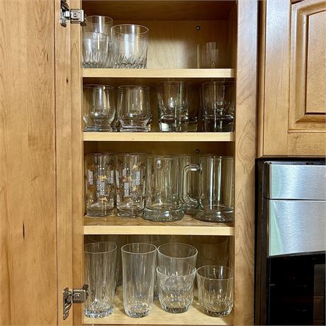 Glassware Cupboard Cleanout!