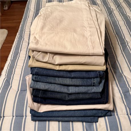 Women's Jeans and Pants Lot - Lee, Dockers, Etc. - Size 16 and 18