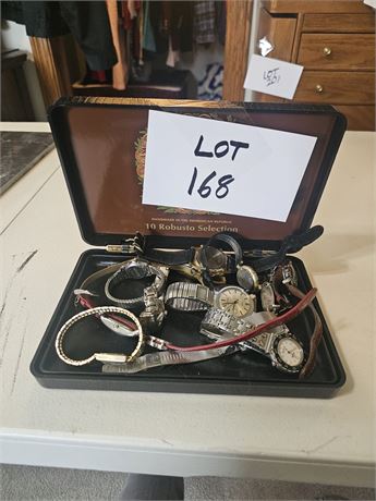 Mixed Watch Lot- Men's & Ladie's- Timex, Filo, Gitano & More