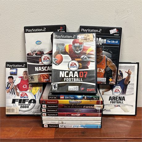 PS2 & PS3 Game Lot