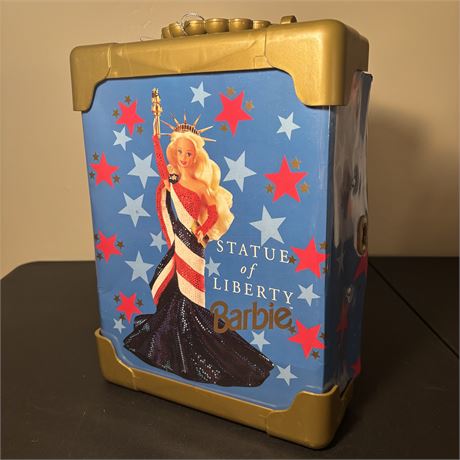 1996 Statue of Liberty Barbie Doll Case