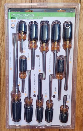 Pittsburgh Cushion Tip Screwdrivers Set