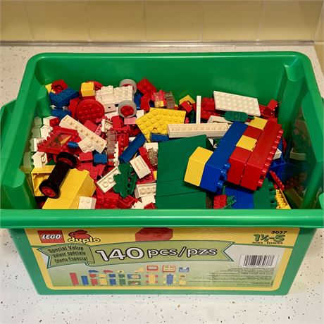 Mixed Lego Duplo and Lego Bricks Lot
