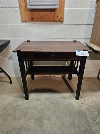 Antique Wood Desk