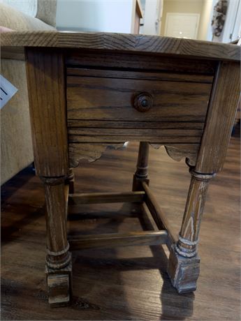 Oak Side Table