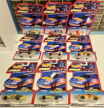 9 Hotwheels