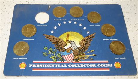 Shell Presidential Collector Coins