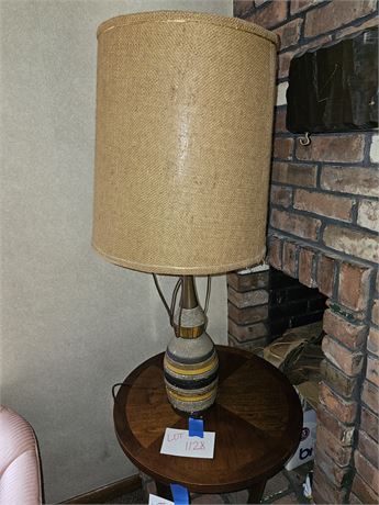 MCM 1960's Ceramic Lamp