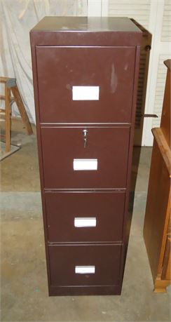 4 Drawer File Cabinet