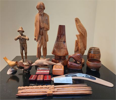 Unique Carved Wood Pieces