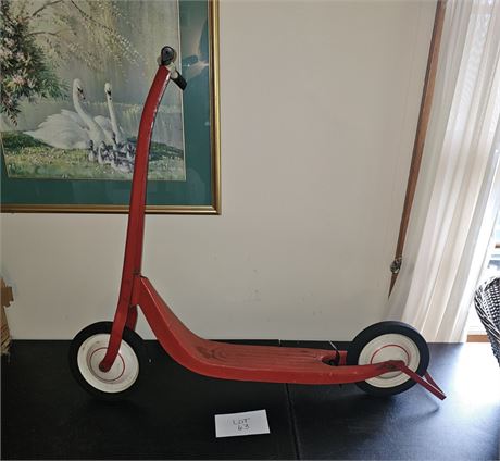 1960's- 70's Vintage Red Scooter
