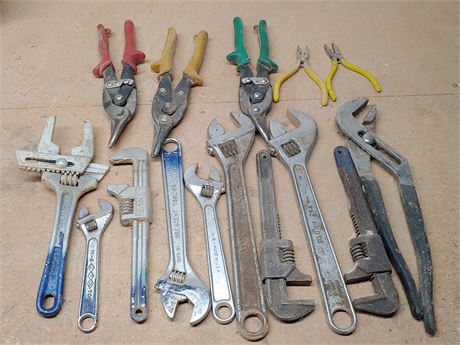 Wrench & Plier Lot