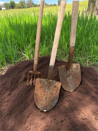 Vintage Shovel & Cultivator Lot