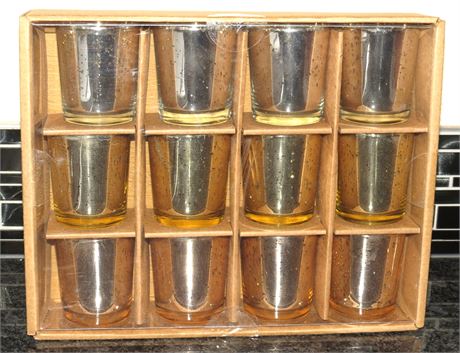 Mercury Glass Candle Holders