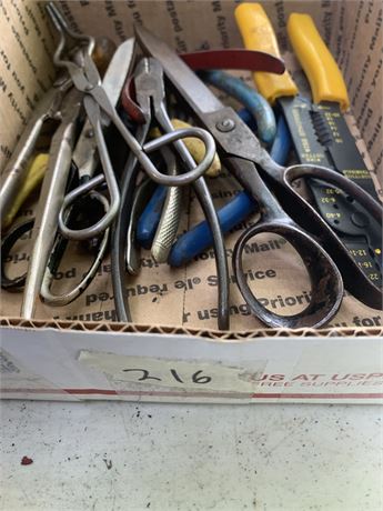 Pliers, Scissors, Wire Strippers, Side Cutter