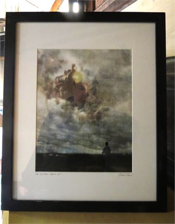 "And The Clouds Opened Up" Print