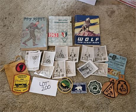 Vintage Boy Scouts Books, Patches & More