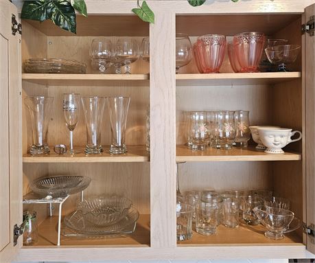 Cupboard Cleanout: Juice Glasses / Bowls / Snifters & More