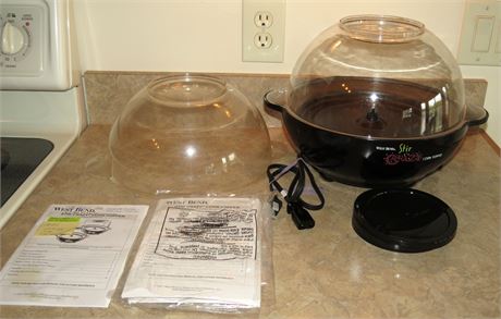 West Bend Stir Crazy Corn Popper