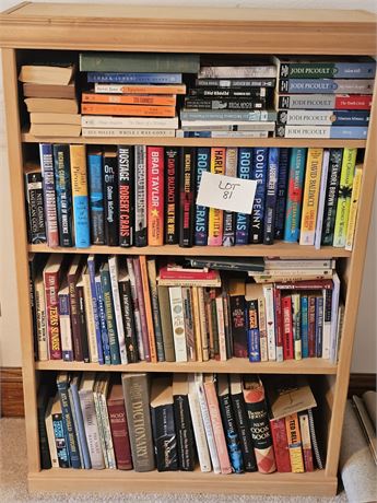 Huge Book Lot: Jodi Picoult, Robert Crais, Neil Gaiman, Cookbooks & More