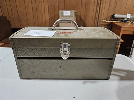 Vintage Metal Park Tool Box