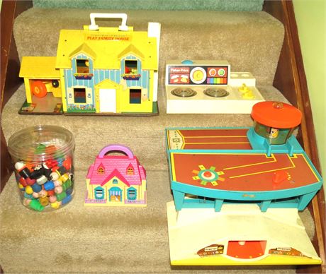 Assorted Fisher Price & Other Toys