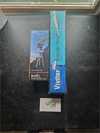 Mars 1 Tripod & Vivitar Tripod