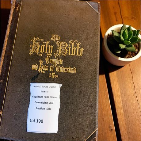1871 Hitchcock's New and Complete Analysis of the Holy Bible