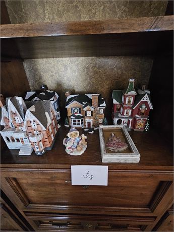 Dept 56 Christmas Houses:1986 Haversham House, 1995 Beacon Hill & More