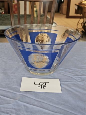 MCM Hazel-Atlas Chip and Dip Bowl